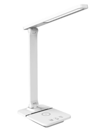 Lippa Led Skrivebordslampe Med Trådløs Opladning Hvid