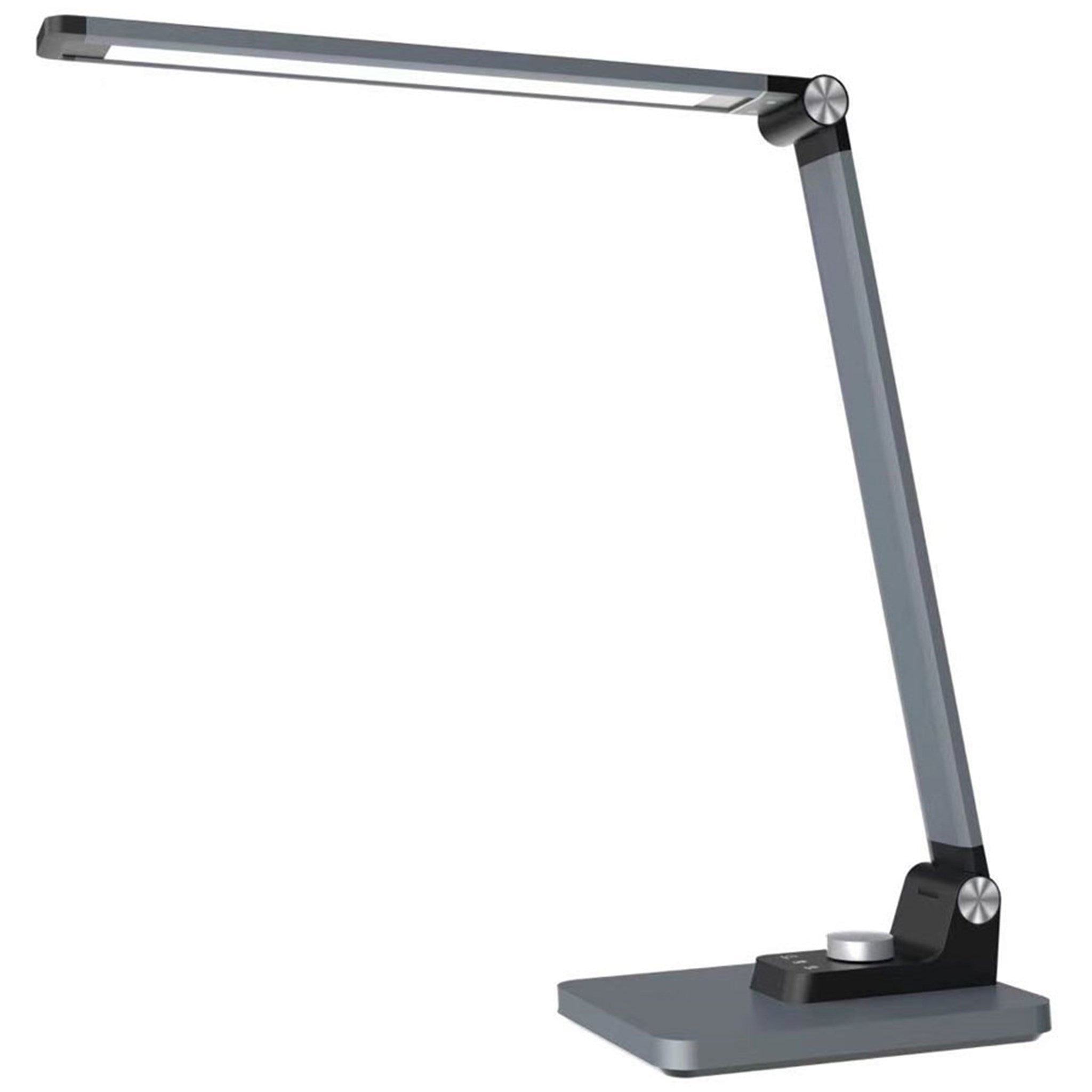 Lippa Led Slim Aluminium Skrivebordslampe Sølv