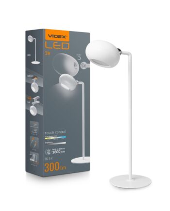 Genopladelig Led Skrivebordslampe 300lm Trin Dæmpbar Cct Usb Inkl Magnetisk Fod Dæmpbar : Step Kulør : Neutral