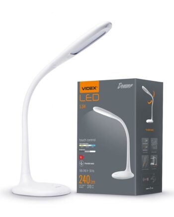 Led Dæmpbar Skrivebordslampe Touch Kontrol 4000k Flicker Free Hvid Dæmpbar : Step Kulør : Neutral