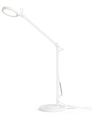 Ema Skrivebordslampe Med Dæmper 10w Led Hvid