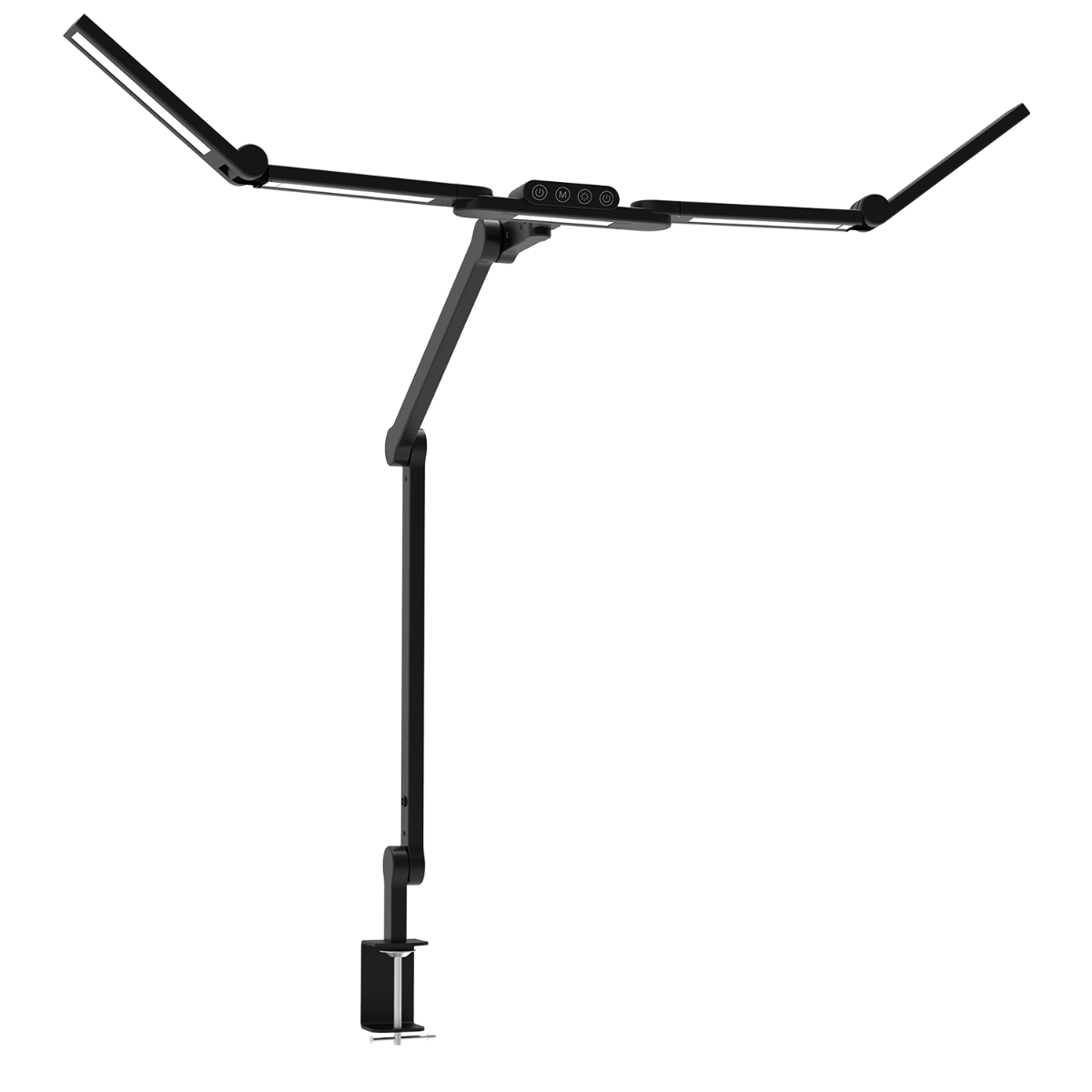 Led Skrivebordslampe Transformbar Med Svingarm Holder Plus