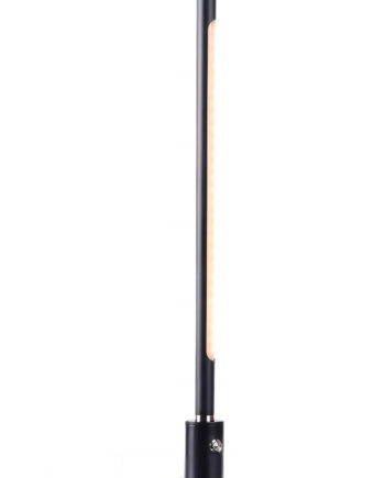 Minimalistisk Skrivebordslampe Med Base Sort