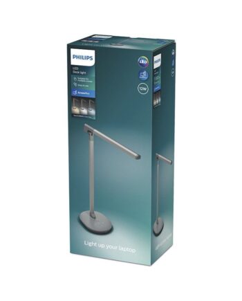 Philips Sword Skrivebordslampe 12w 6500 4000 2700k Mørkegrå