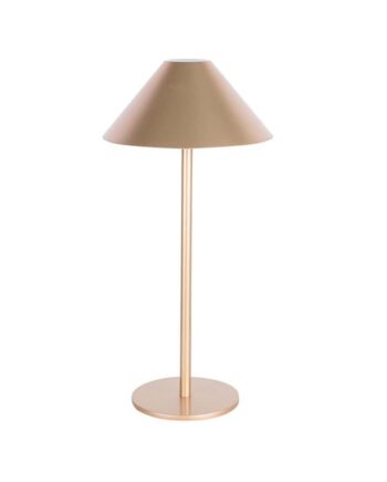 Skrivebordslampe House Sander Era Guld Ø15 H31 Batteridrevet Læselampe