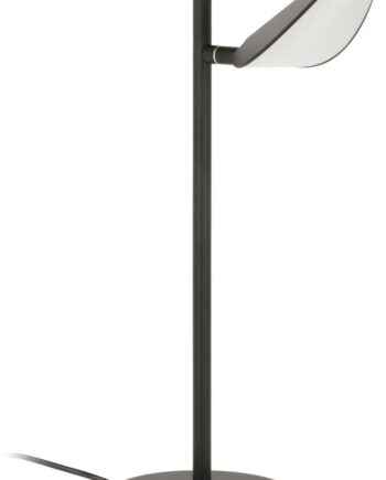 Bordlampe Kave Home Veleira Led Skrivebordslampe Mat Sort H45xb17xl31 Energiklasse