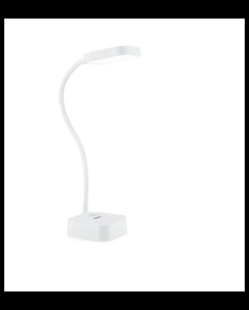 Philips Rock Led Skrivebordslampe Hvid 5000k Med Usb