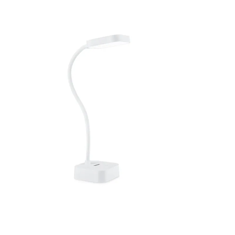 Philips Rock Led Skrivebordslampe Hvid 5000k Med Usb