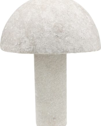 Bordlampe  Collection Nome Skulpturel Bord Skrivebordslampe Grå Struktureret Metal & Papir Ø36 H47