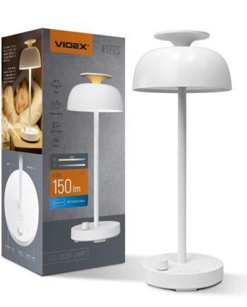 Genopladelig Led Skrivebordslampe Med White Noise Rgb Neutral Hvid Transportabel Dæmpbar : Dæmper Indbygget Kulør : Neutral