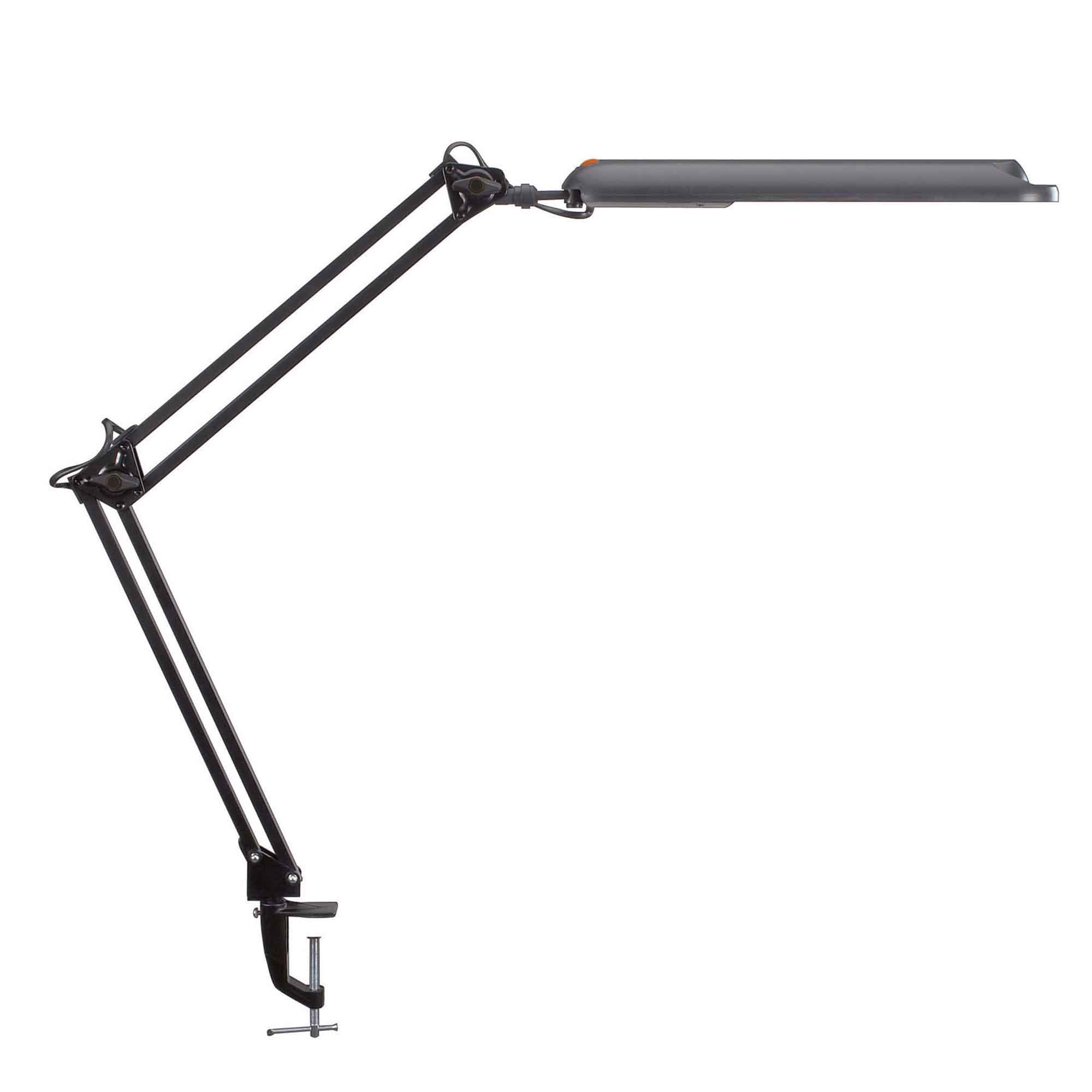 Led Skrivebordlampe Med Bordklemme Sort Maulatlantic