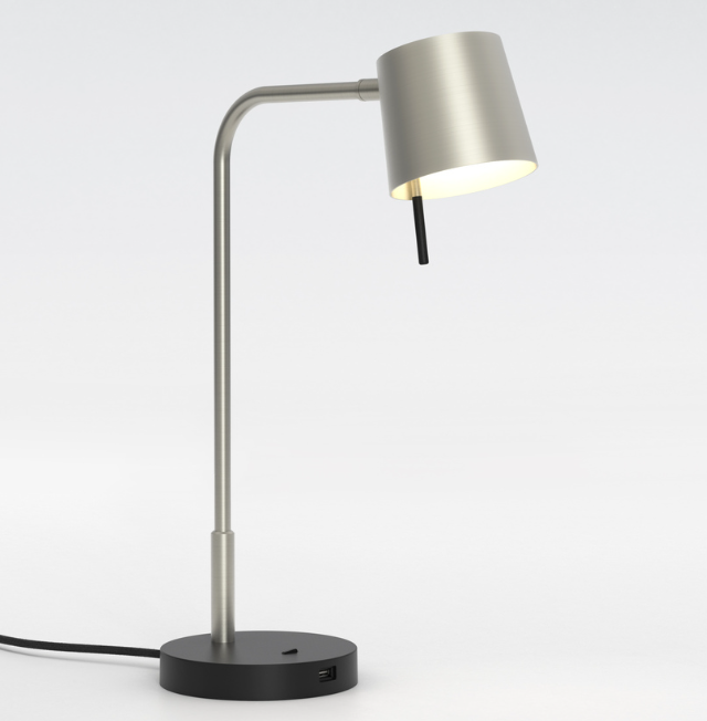 Miura Bordlampe Fra Astro Lighting Nikkel Nikkel