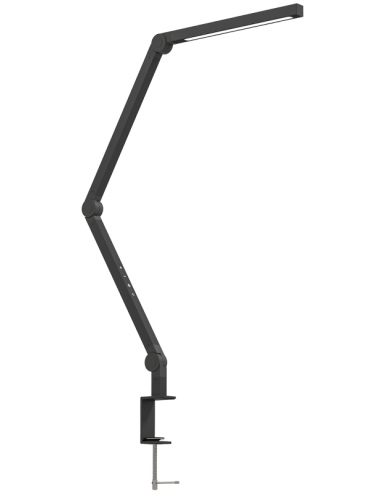 Skrivebordslampe Med Flexarm H121 12w Led Sort