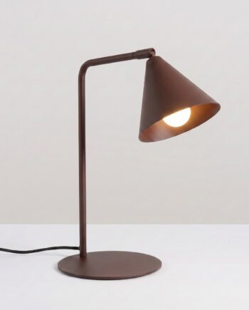 Skrivebordslampe Nox Brun