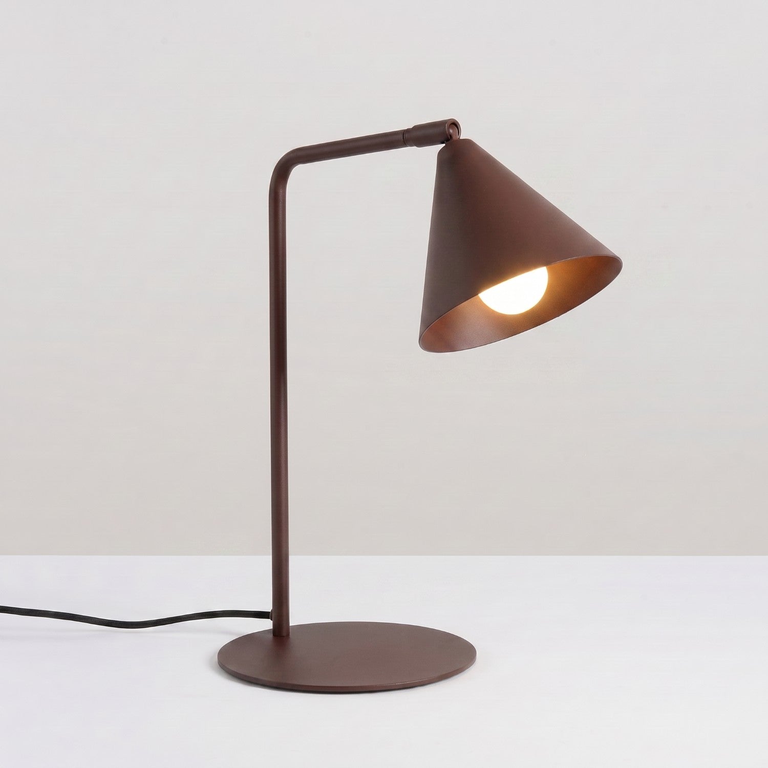 Skrivebordslampe Nox Brun
