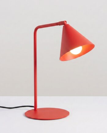 Skrivebordslampe Nox Rød